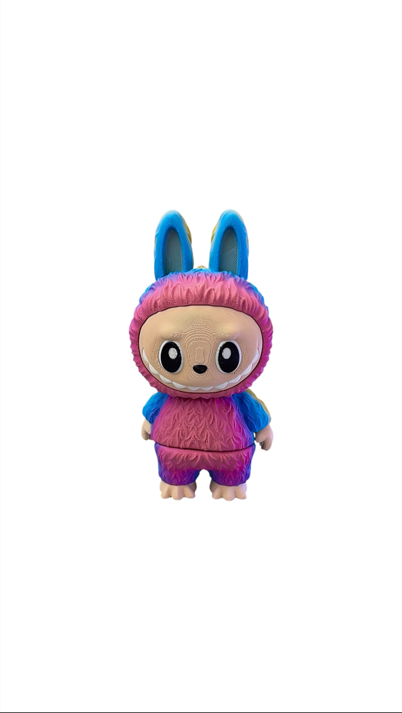 Labubu Flexi Fidget Collectible 3D Printed