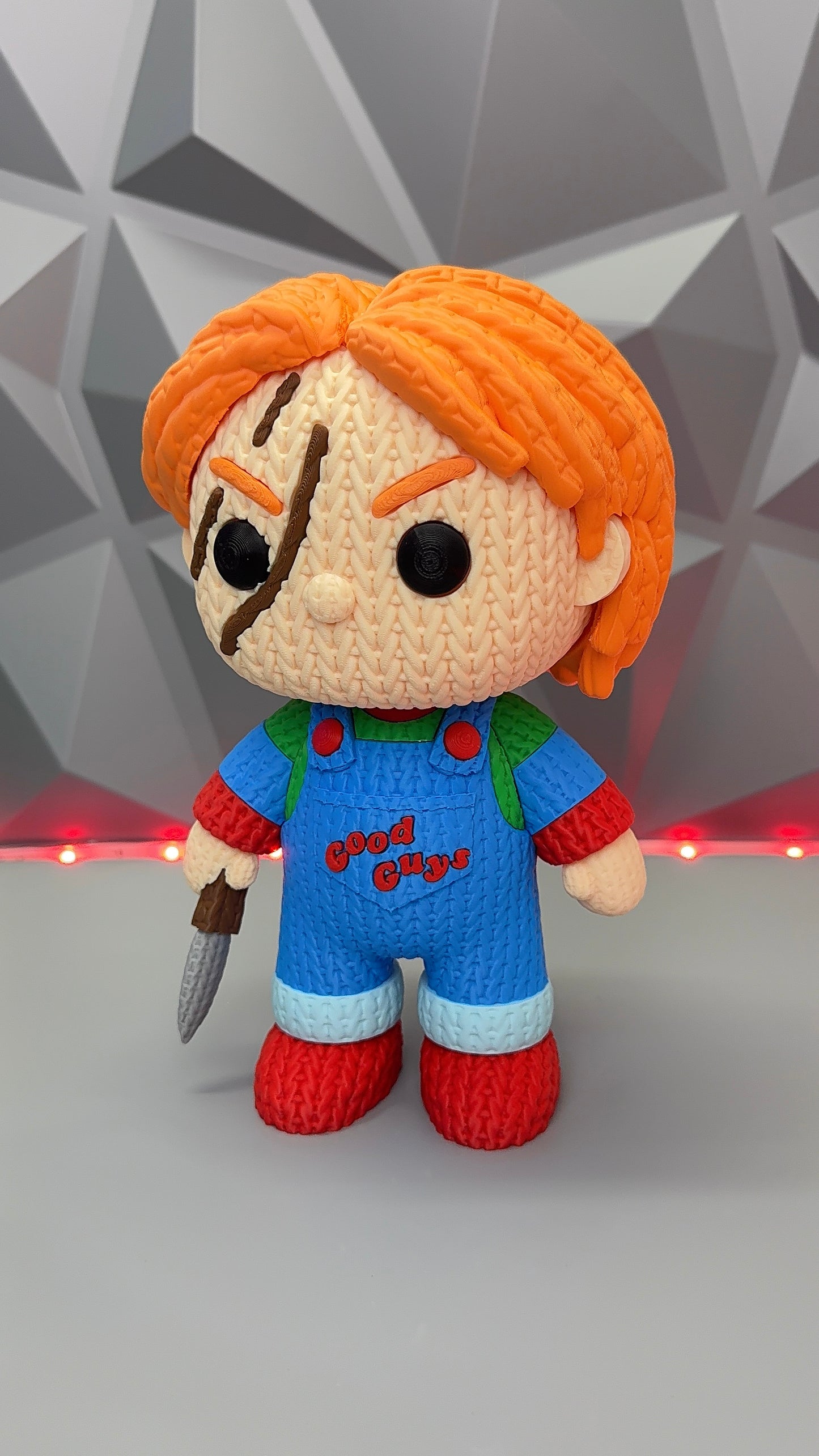 Chucky Knitted 3d Print