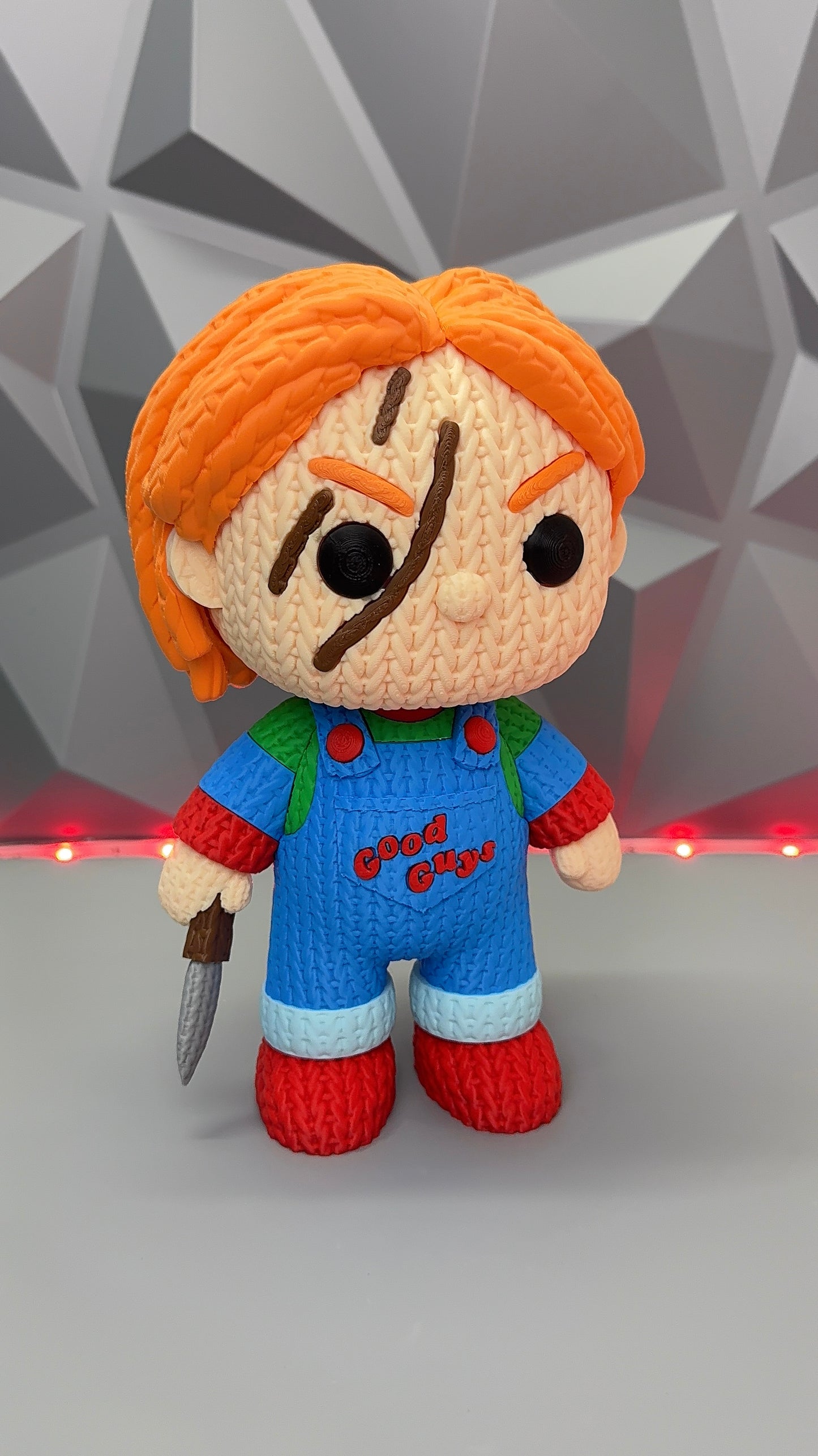 Chucky Knitted 3d Print