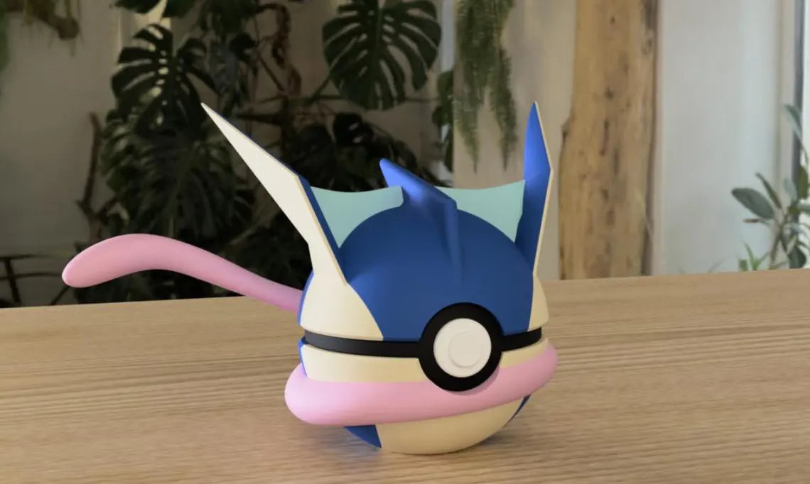 Pokemon Themed Pokeballs 3D Printed