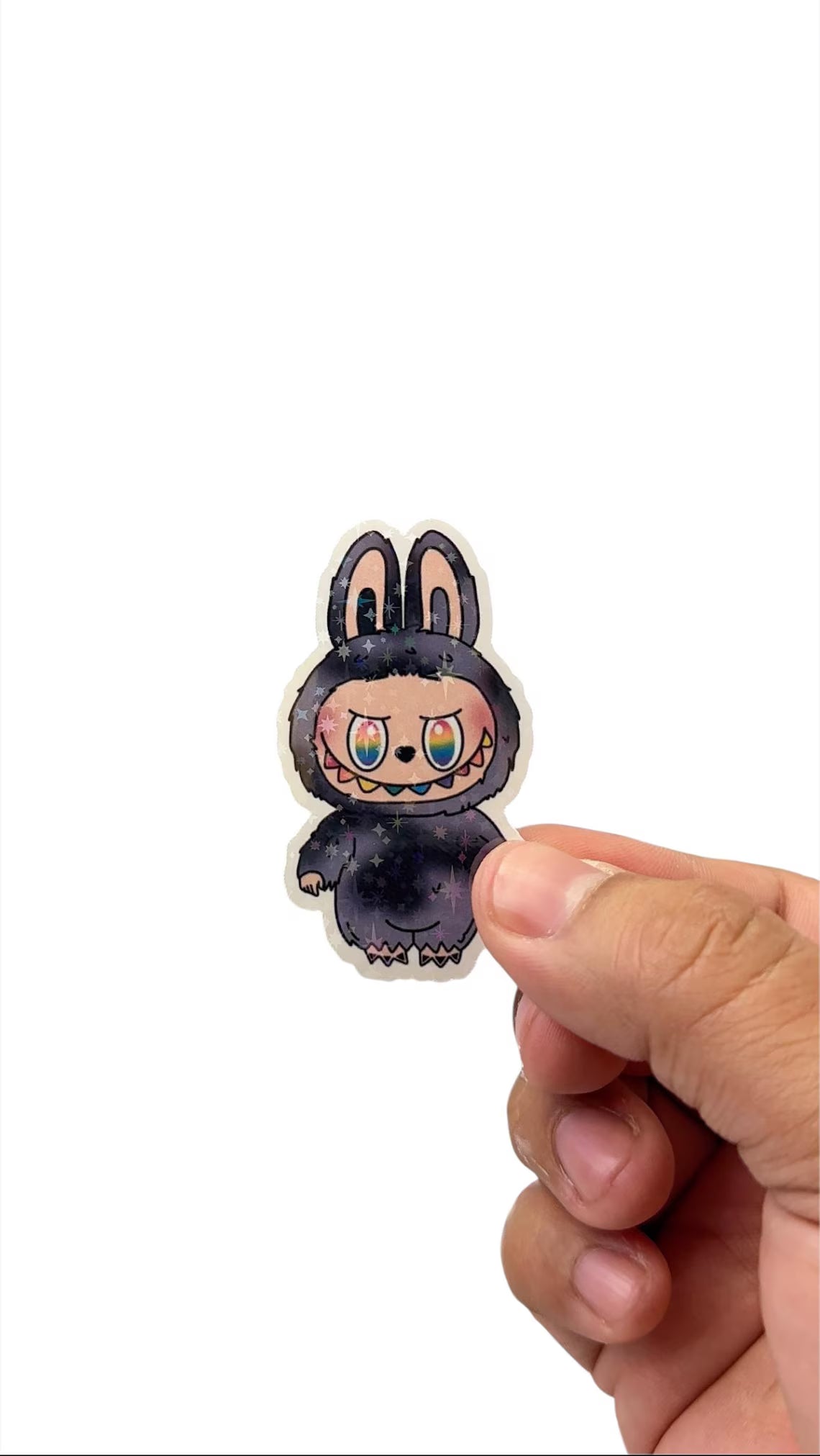 Labubu Holographic Sticker Pack of 30