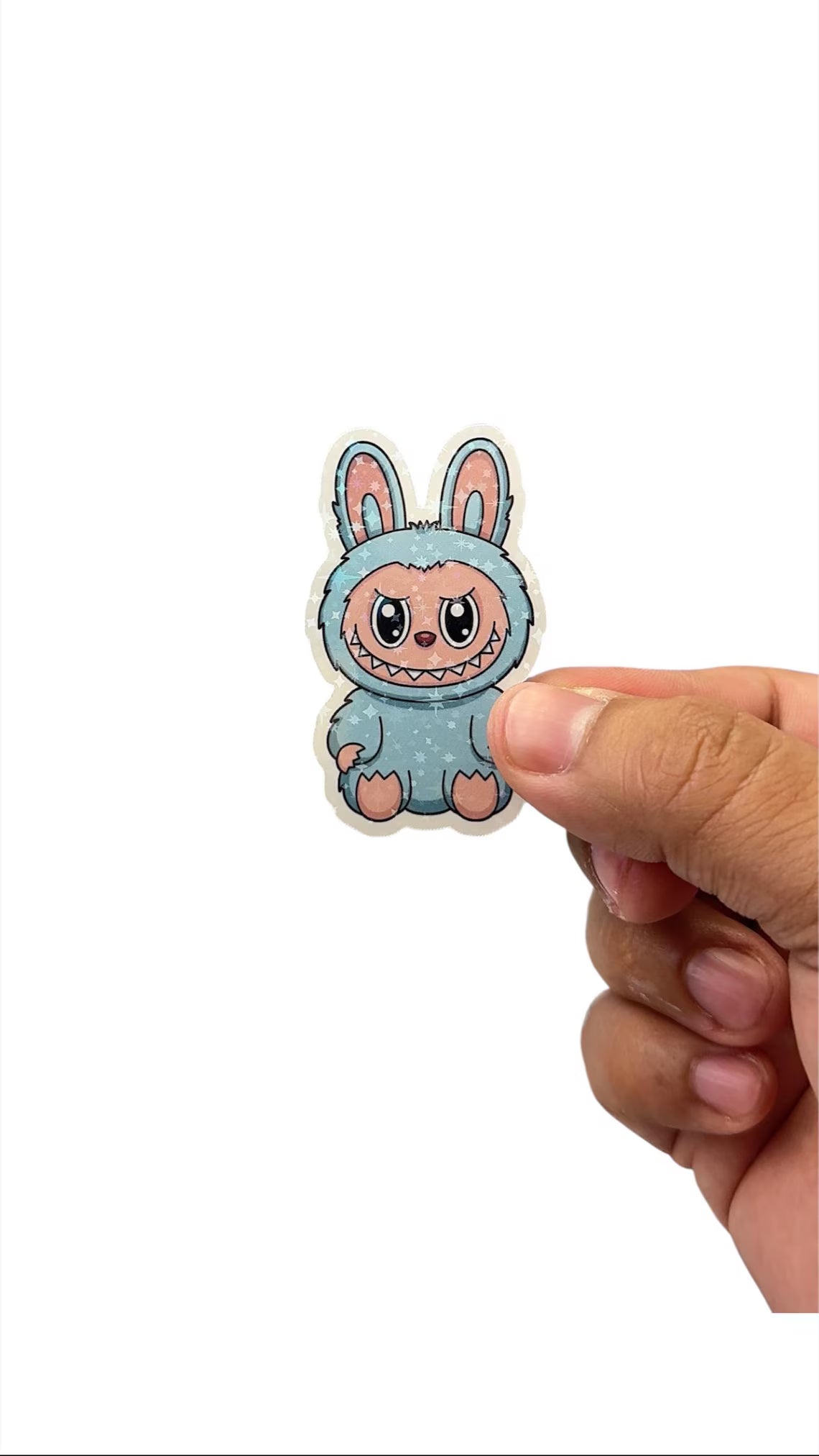 Labubu Holographic Sticker Pack of 30