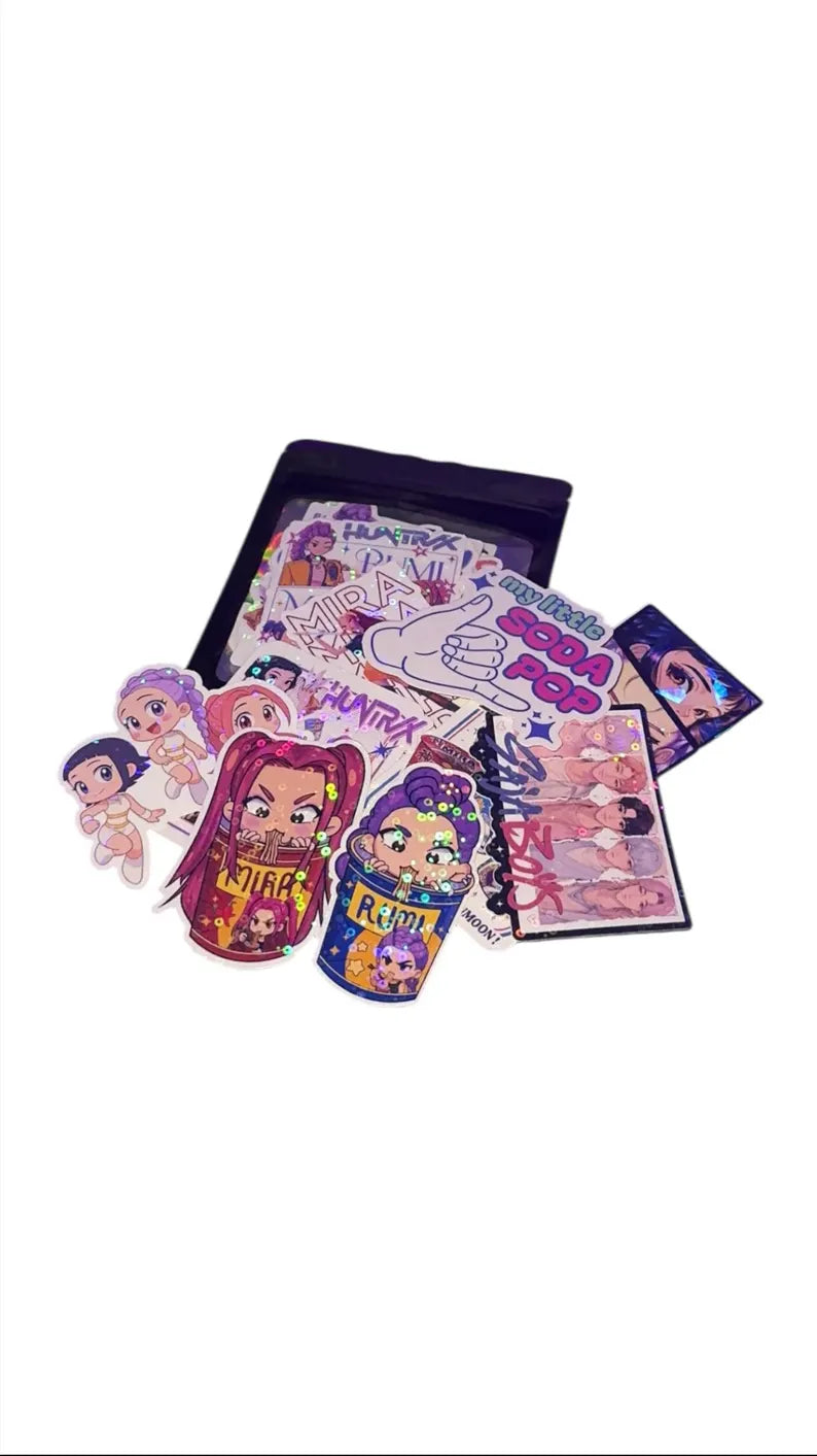KPop Demon Hunters Holographic Sticker Pack of 30