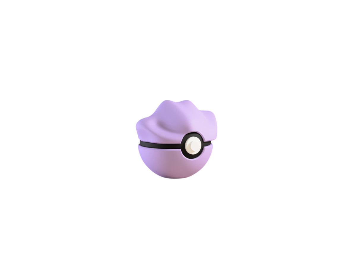 Pokemon Themed Pokeballs 3D Printed
