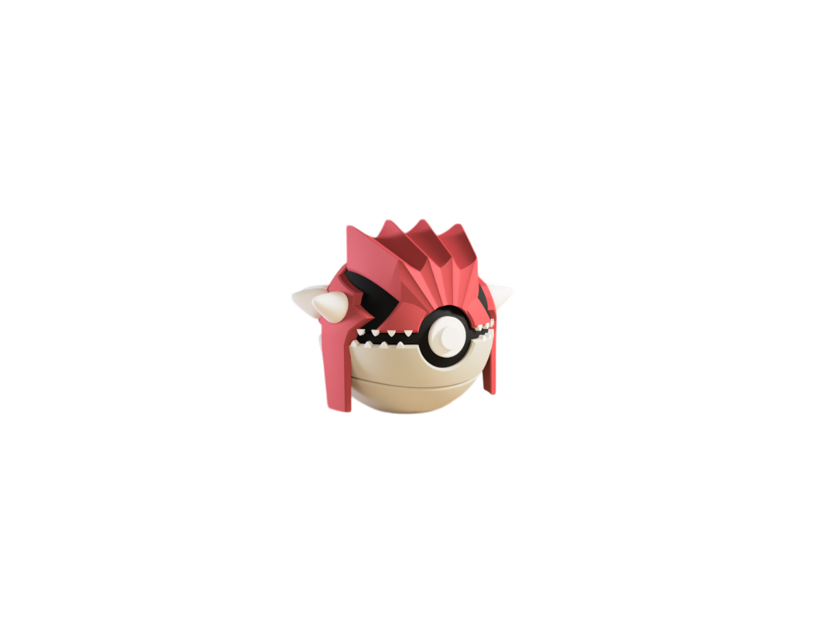 Pokemon Themed Pokeballs 3D Printed