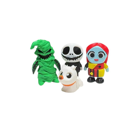 Nightmare Before Christmas Mini FIgurines 3D Printed