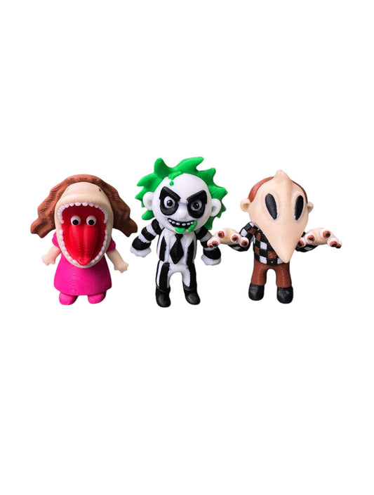 Beetlejuice Mini Figurines Collectible 3D Printed