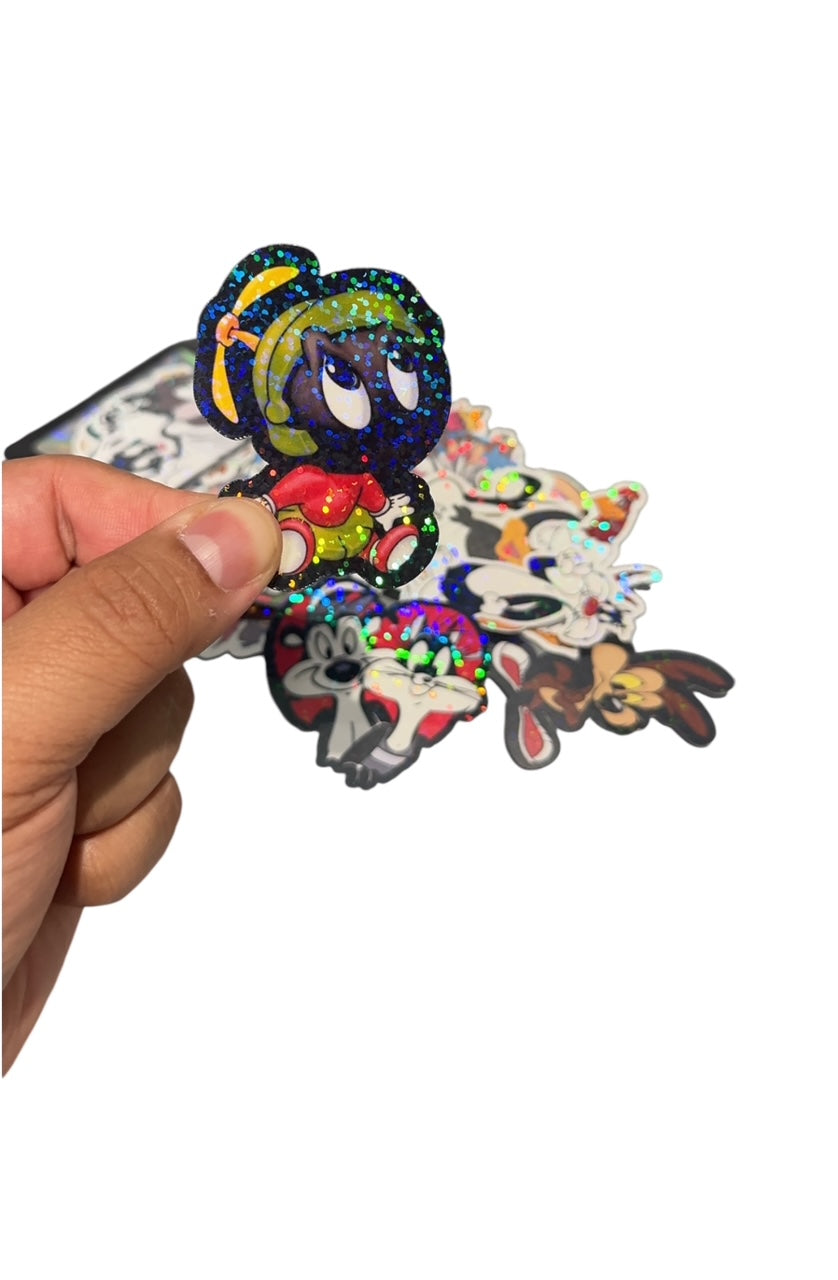 Looney Tunes Holographic Stickers Pack of 30