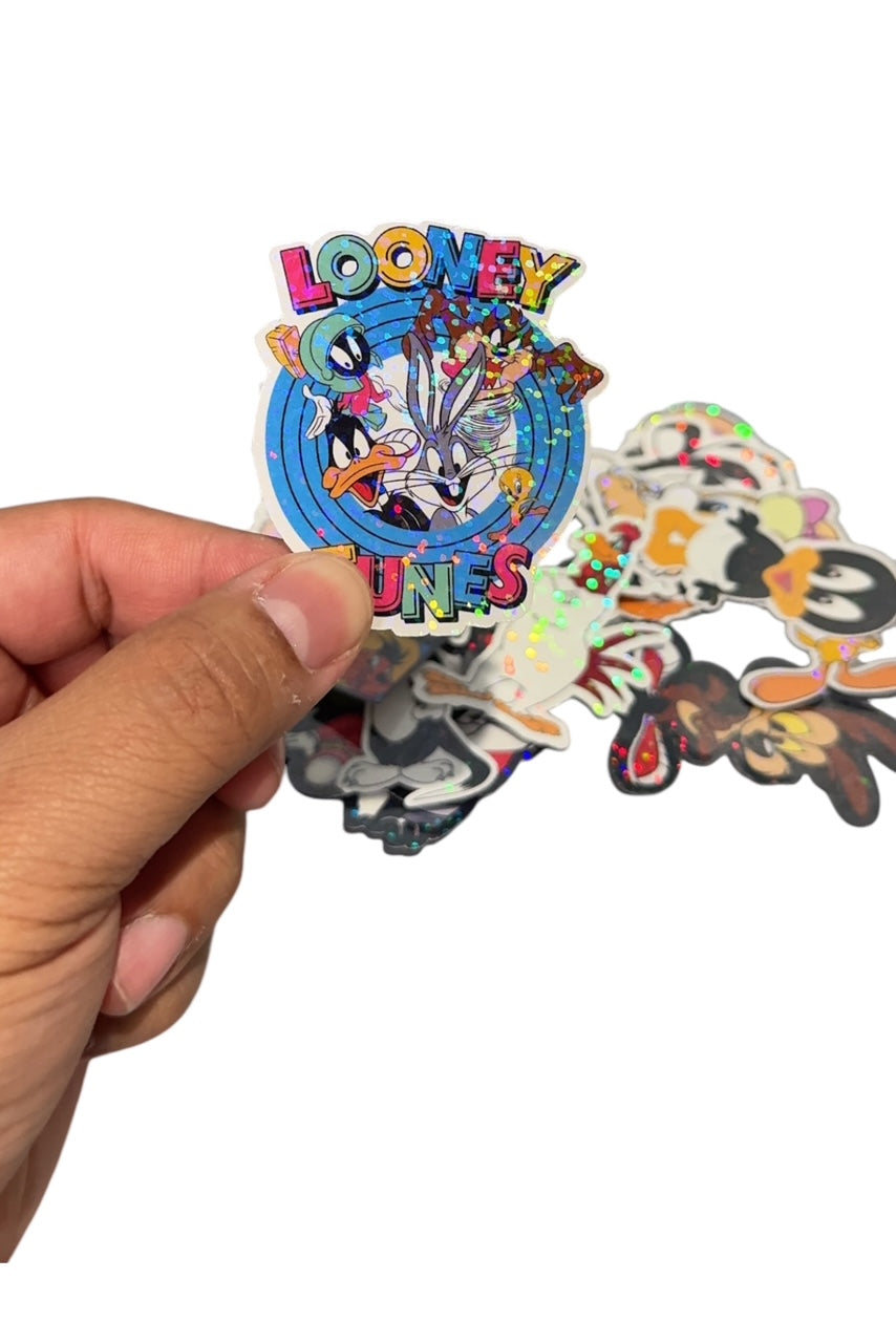 Looney Tunes Holographic Stickers Pack of 30