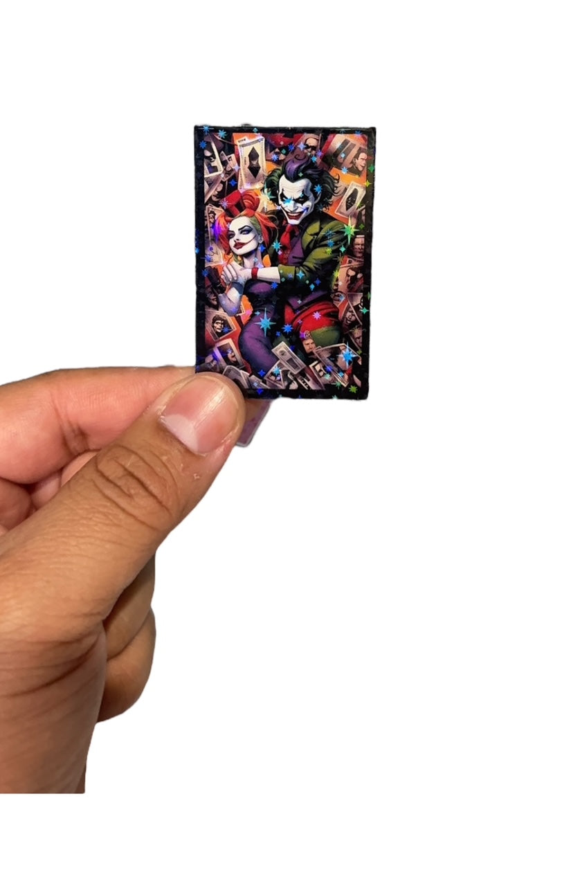 Harley & Joker Holographic Sticker Pack of 30