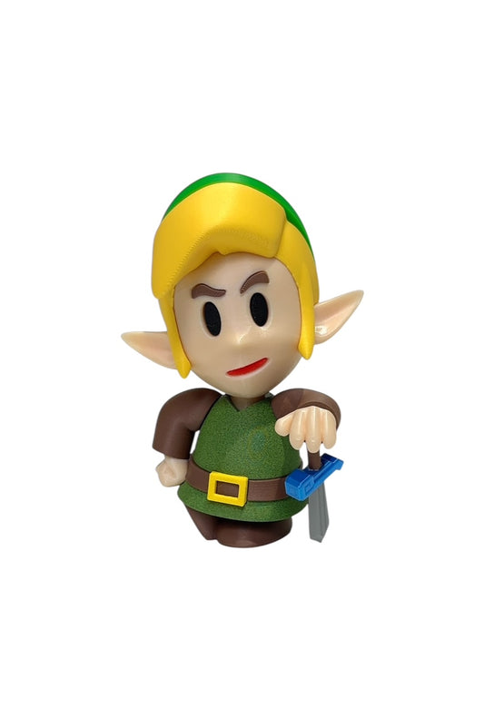 Link Awaken Confused 3D Printed Figure