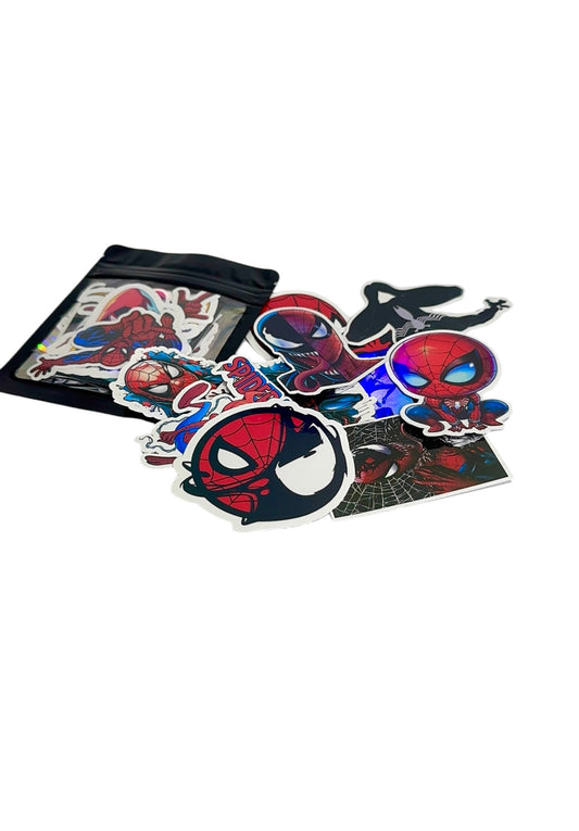 Spiderverse Holographic Sticker Pack of 30