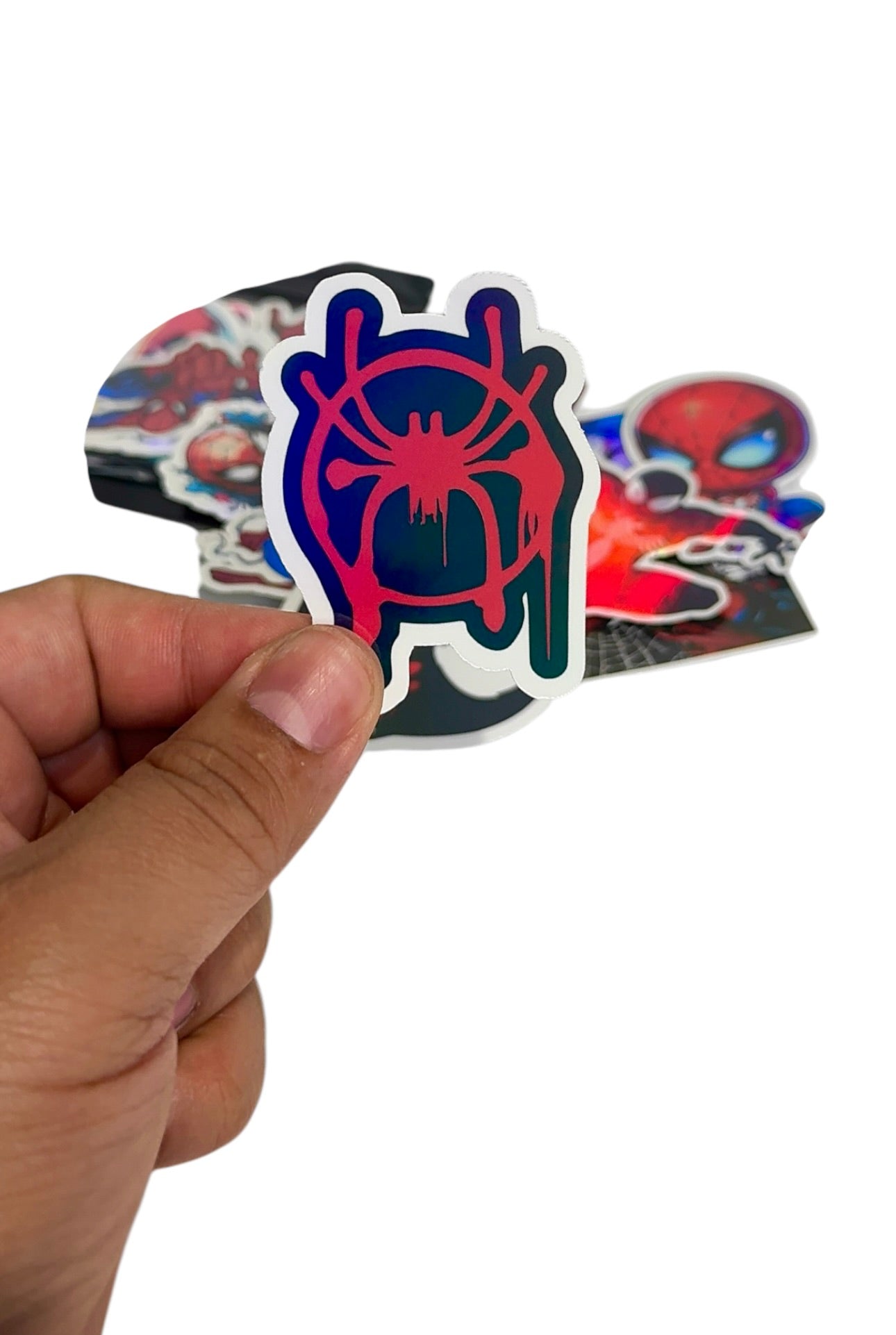 Spiderverse Holographic Sticker Pack of 30