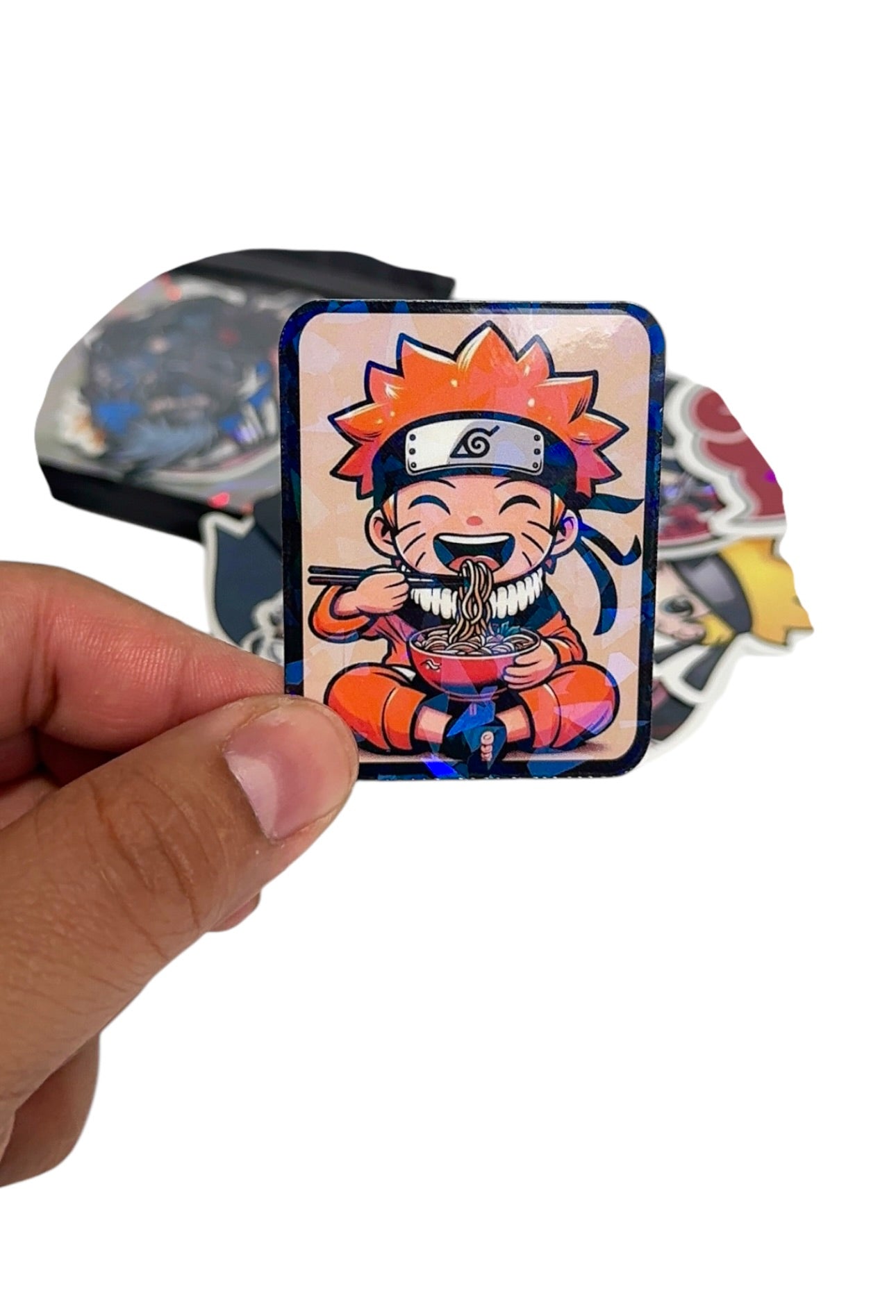 Naruto & Friends Holographic Sticker Pack of 30