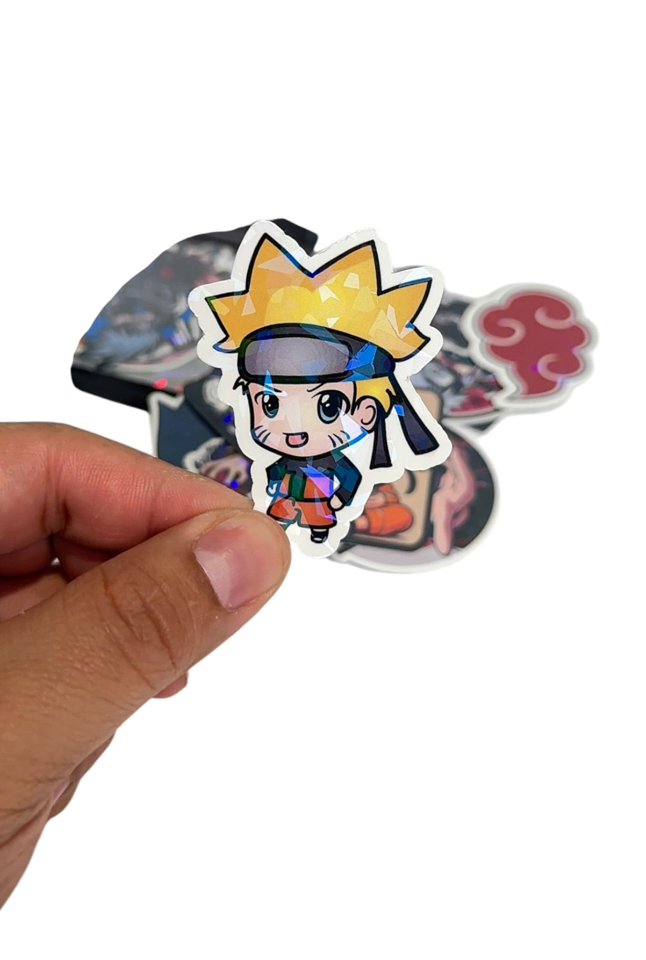 Naruto & Friends Holographic Sticker Pack of 30