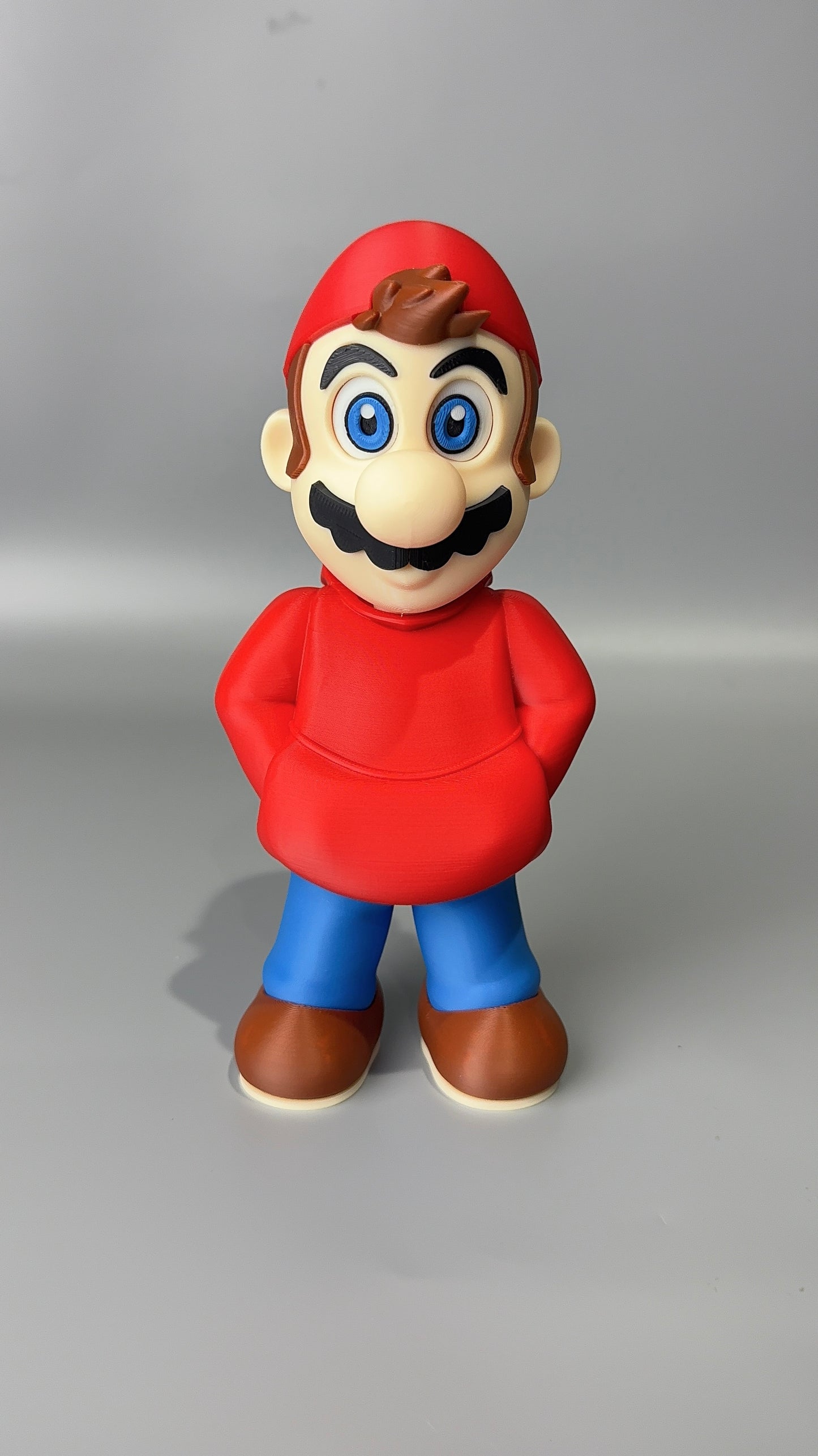 Super Chill Mario 3D Printed Figure