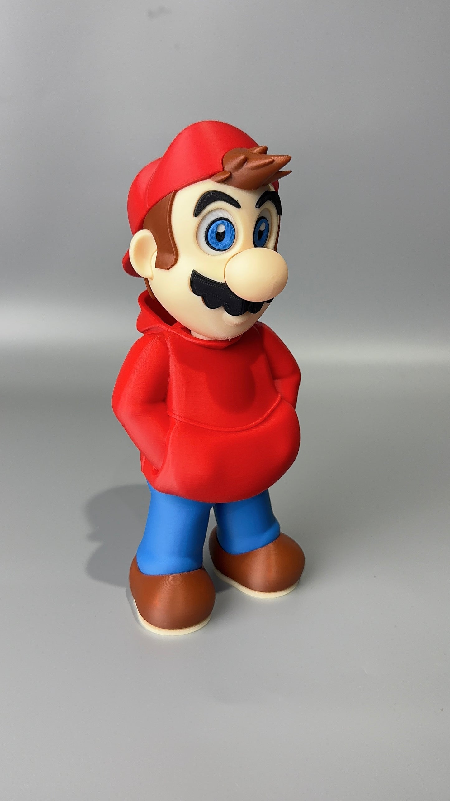 Super Chill Mario 3D Printed Figure