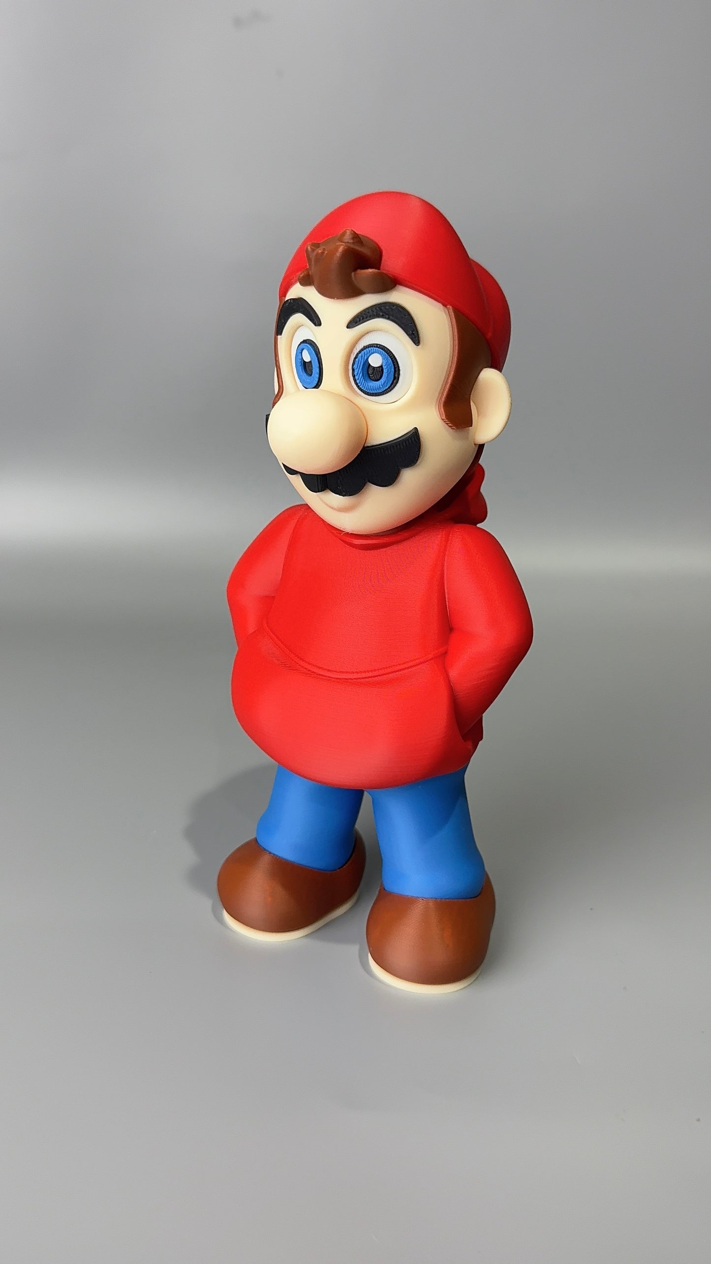 Super Chill Mario 3D Printed Figure