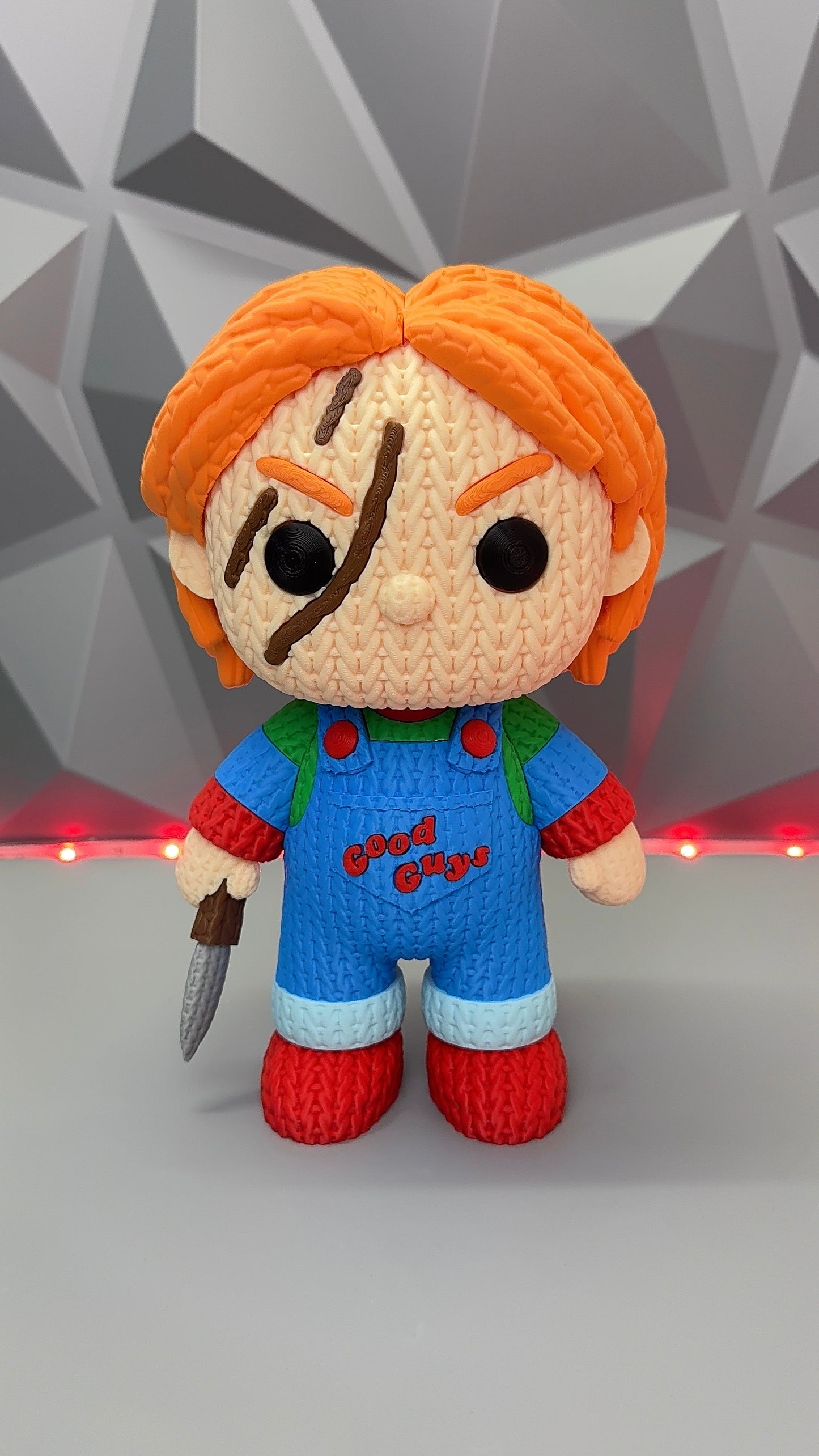 Chucky Knitted 3d Print