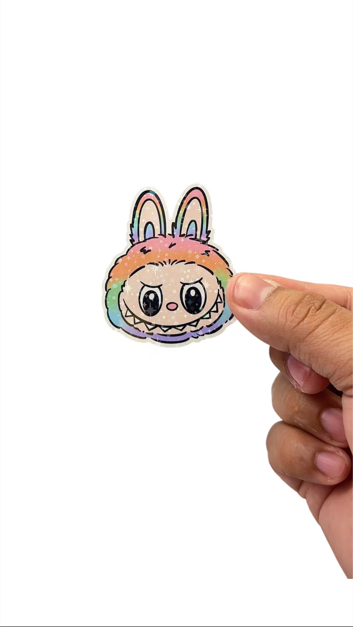 Labubu Holographic Sticker Pack of 30
