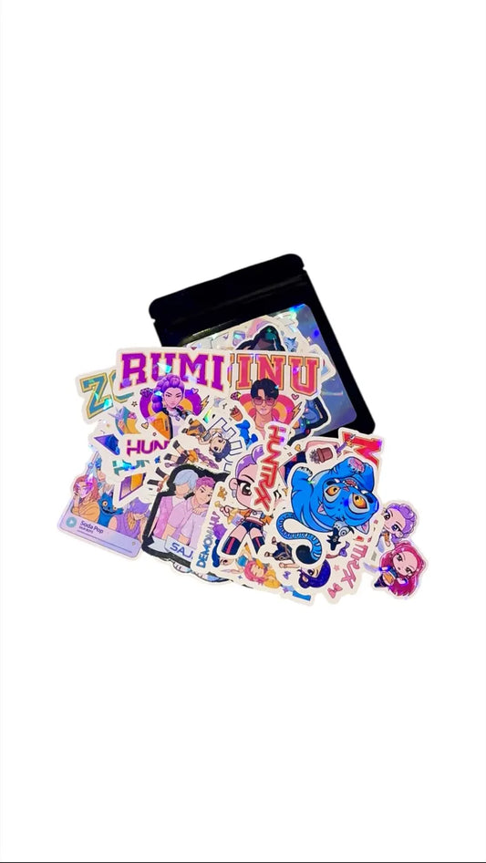 KPop Demon Hunters Holographic Sticker Pack of 30